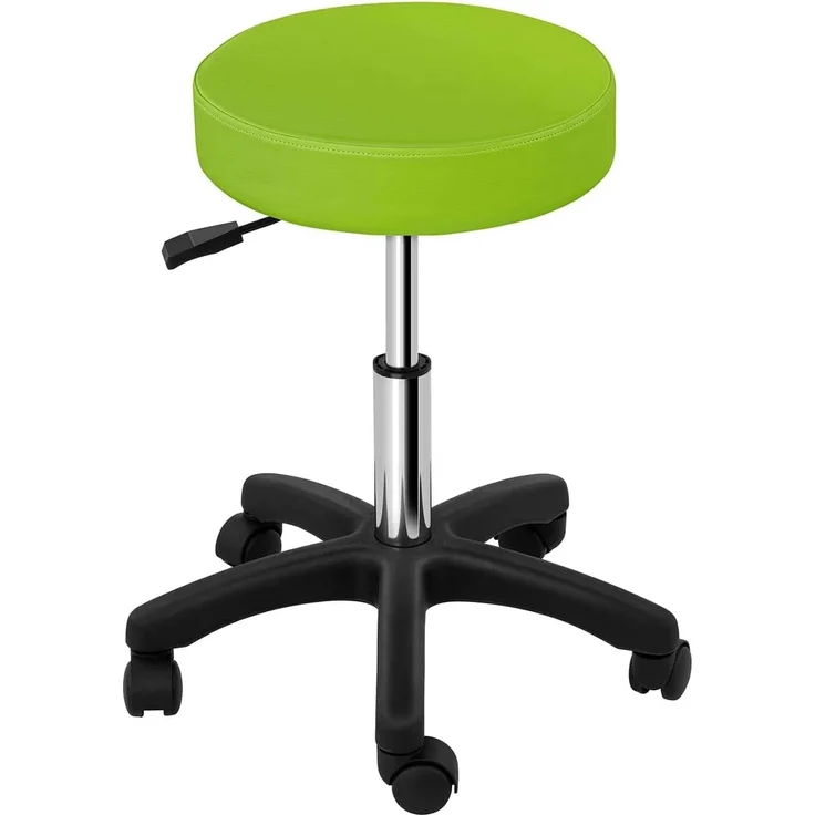 Physa Drehhocker Rollhocker Bürohocker Drehhocker Praxishocker Arbeitshocker Grün – Bild 3