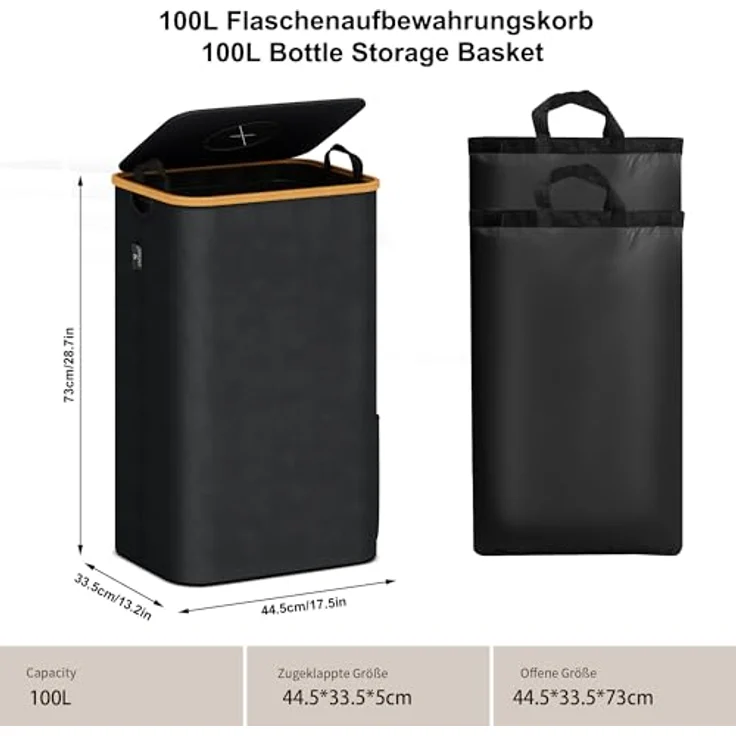 AdelDream Müllsackständer Pfandflaschen Sammelbehälter – Bild 4