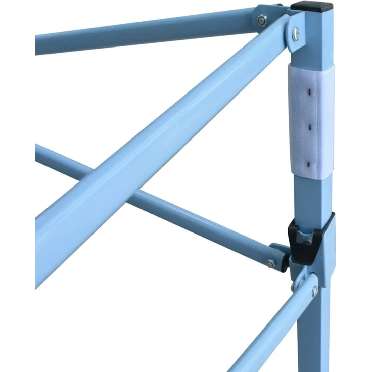 Partyzelt Faltbar, Gartenzelt mit 3 Seitenteilen 291 x 413 x 315 cm Weiß – Bild 5