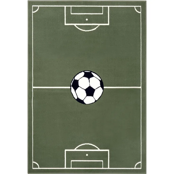 Kinderteppich Estádio Grün - 120x170x0,8cm