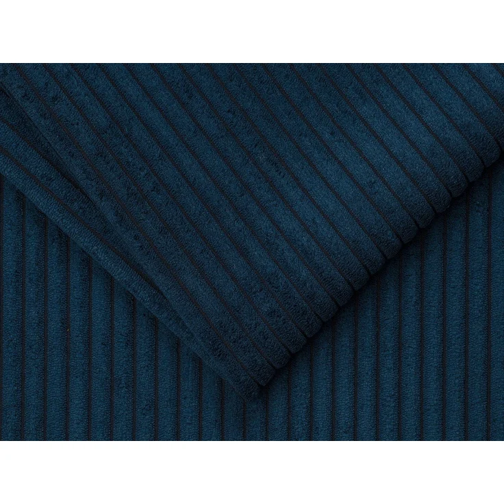 Vente-unique - LORETO - Schlafsofa - Plastik - Kunststoff (PVC) - Marineblau - 198 x 97 x 90 cm – Bild 7
