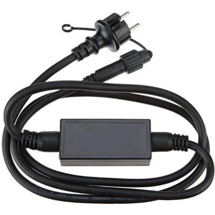 System LED "LED-Transformatorkabel schwarz 1,8m" Outdoor geeignet – Bild 3