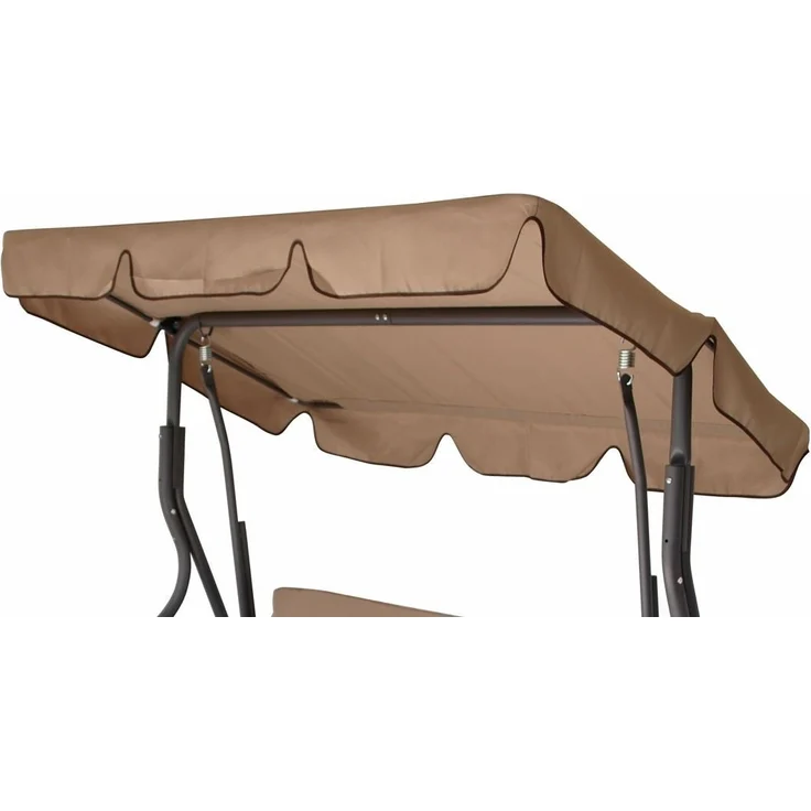 Hollywoodschaukel FLORIDA 3-sitzer, grau/creme – Bild 3
