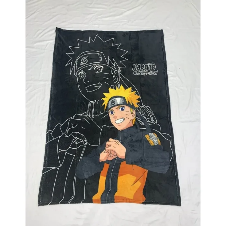 Naruto Wohndecke – Weiches & leichtes Decke für Bett & Sofa (110x150 cm)
