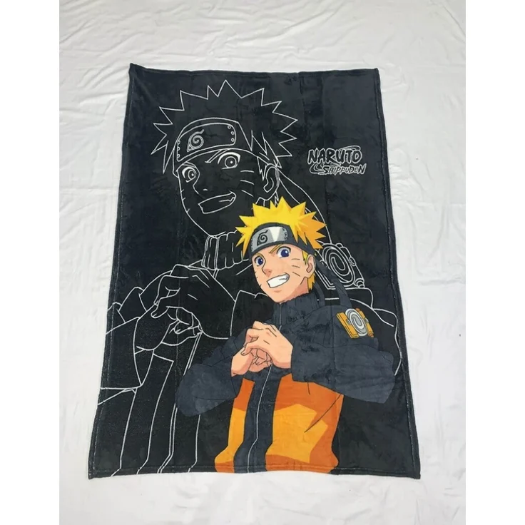 Naruto Wohndecke – Weiches & leichtes Decke für Bett & Sofa (110x150 cm) – Bild 1