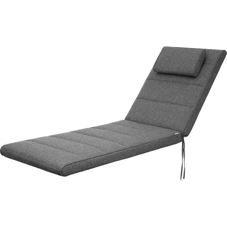 Bjird Liegenauflage Premium Polsterauflage für Sonnenliege 195x60x7 cm, Wasserabweisend - Bezug abnehmbar und waschbar - UV-beständig