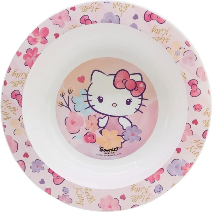 Hello Kitty Kindergeschirr ab 4 Jahren Schale für Kinder mikrowellengeeignet – Bild 2