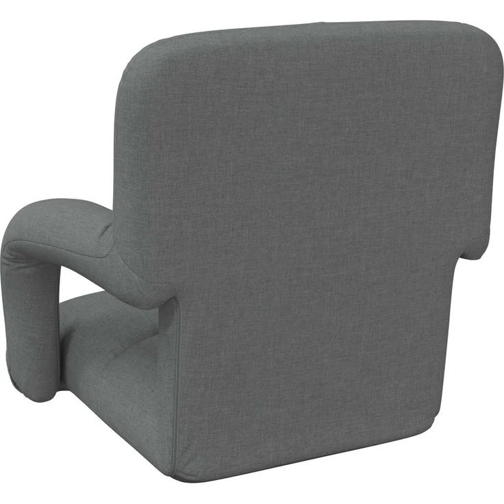 vidaXL Verstellbarer Fußsessel Dunkelgrau 58 x 62 x 58 cm Stoff 42028126 – Bild 6