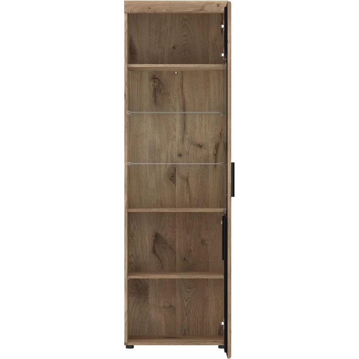 Wohnwand >Grano< (4-teilig) in Viking Eiche Dekor - 317x195x41 (BxHxT) – Bild 8