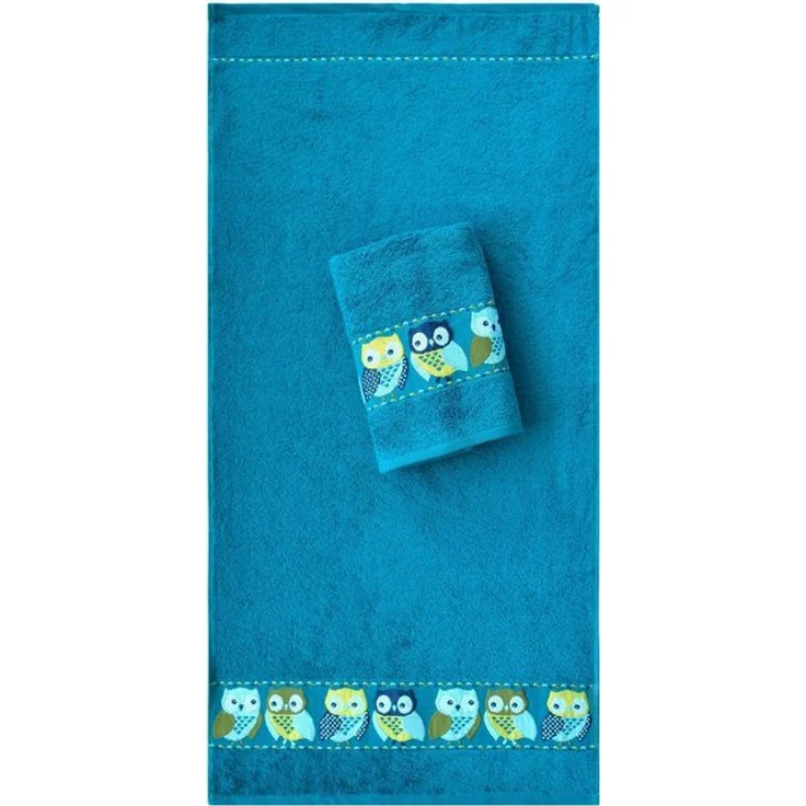 Dyckhoff Handtücher Eulen, Walkfrottee (2-St), mit süßen Eulen – Bild 2