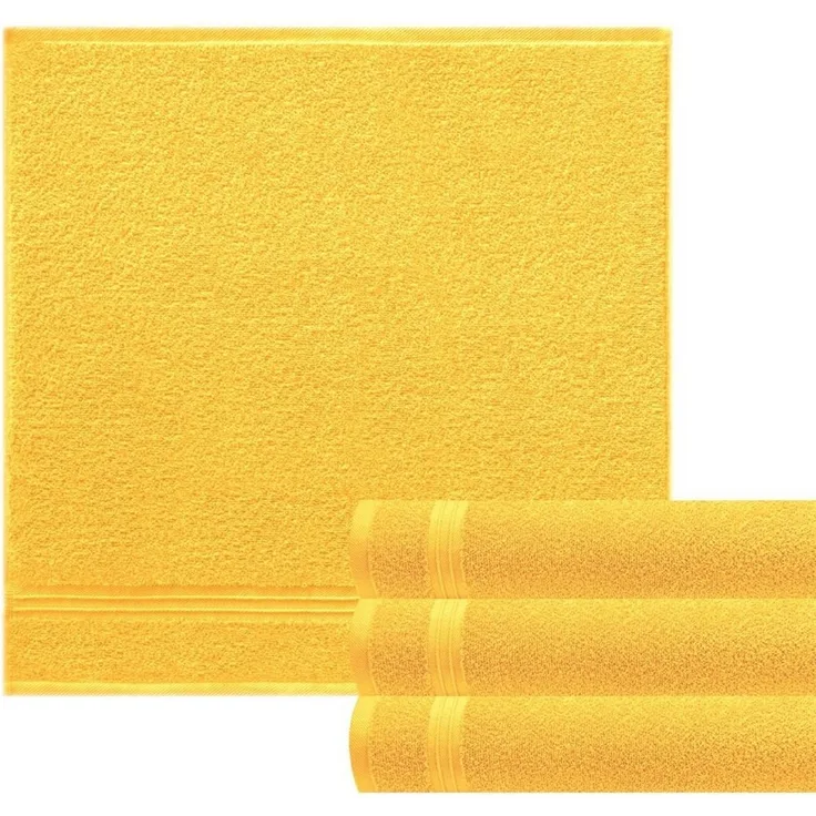 Lashuma Geschirrtuch Premium, (Spar-Set, 4-tlg, Küchenhandtücher 50x50 cm), kleine Frottee Handtücher für Küche, Bad, Garten, Camping