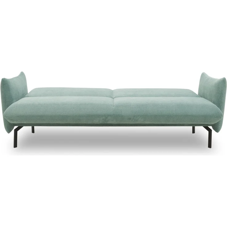 DOMO. collection Sofa 700 003, 2-Sitzer Liege, Rechteckig, Schlaffunktion, Füße mit Filzgleitern, 2er Couch, Polstergarnitur, 234 x 95 x 102 cm (BxTxH), mint – Bild 9