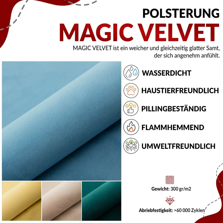 Kinderbett NEST, Boxspringbetten für Kinderzimmer, Jugendbett, Einzelbett mit Matratze 90 x 180 cm - Dunkelgrün Velvet - Topper T25 – Bild 4