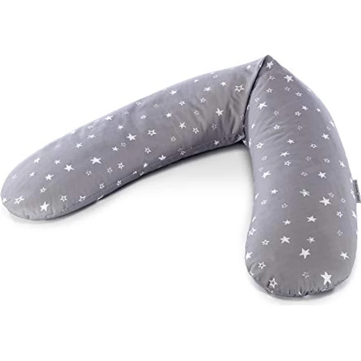 Theraline Ersatzbezug für Stillkissen Das Original 190 cm, Oeko-Tex zertifiziert, Sternenhimmel-Motiv, 100% Baumwolle, bei 60°C waschbar – Bild 1