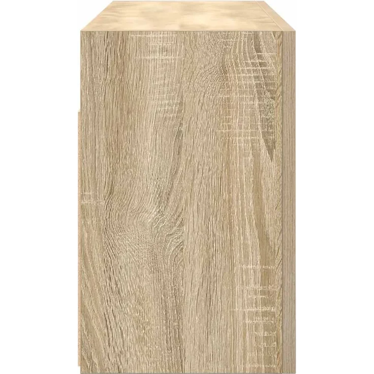 vidaXL Bad-Wandschrank Sonoma-Eiche 80x25x40 cm Holzwerkstoff 860087 – Bild 6