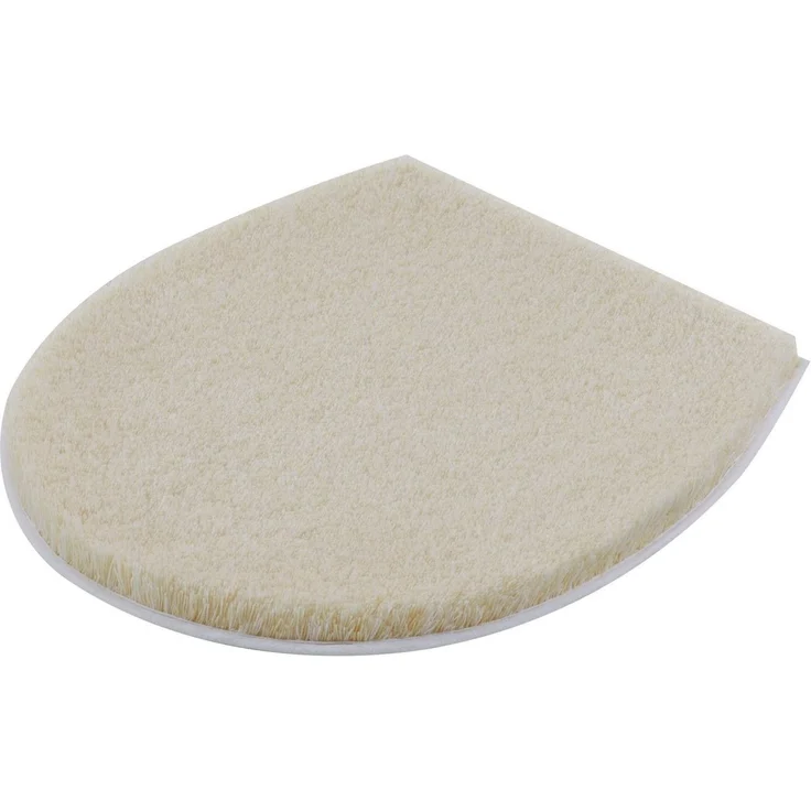 Kleine Wolke Badematte RELAX, Badvorleger, Badezimmer Teppich, Höhe 30 mm, rutschhemmend beschichtet, fußbodenheizungsgeeignet, Polyacryl, WC-Deckelbezug, WC-Deckelbezug, Badteppich, meliert, rechteckig, rund & als Set erhältlich – Bild 1