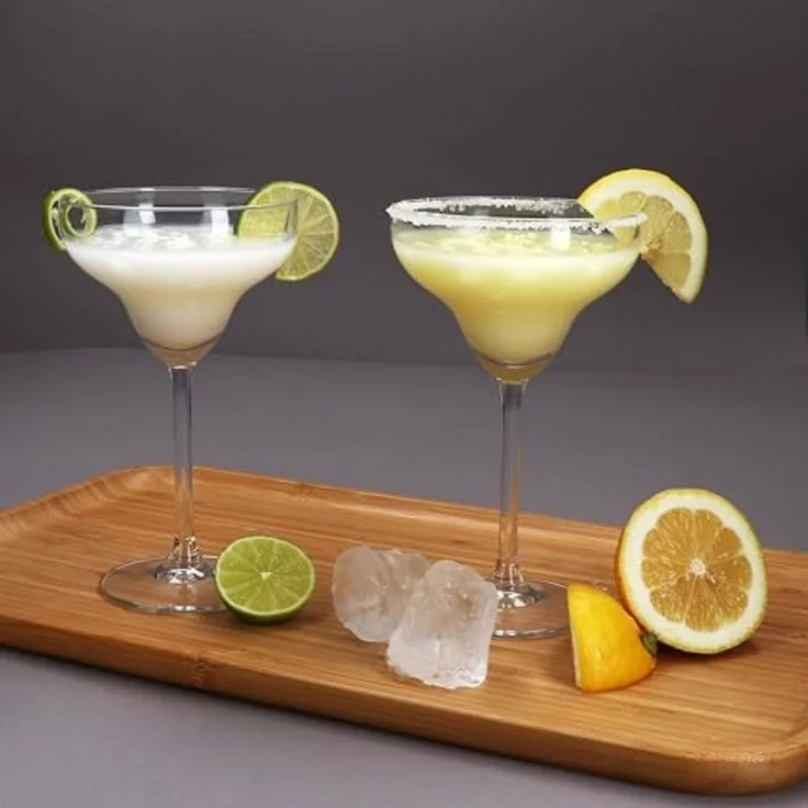 MamboCat Cocktailglas 6x Margarita Gläser mit Fuß Drinks Cocktail-Glas Feier Partys, Glas – Bild 3