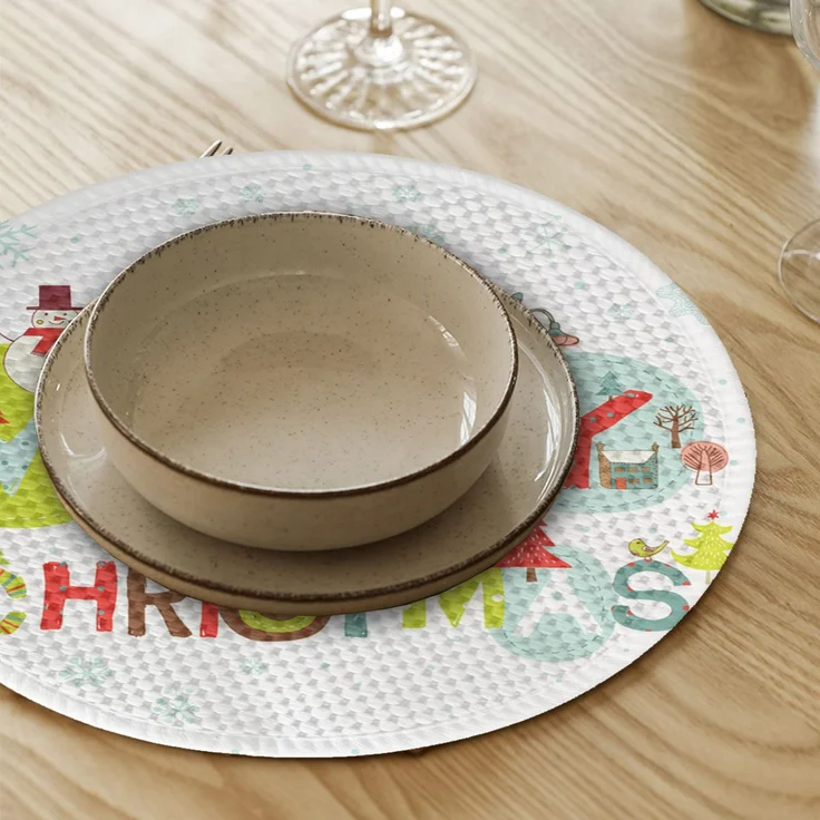 Hermia Concept '4065Supla' Tischset, Mehrfarbig, Ø 37 cm – Bild 2