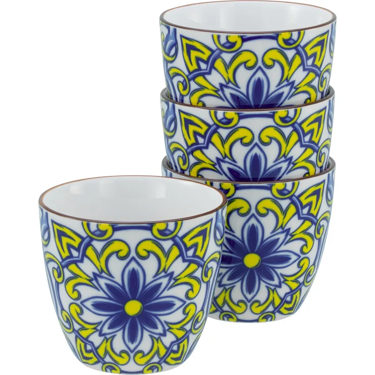 Aladin Blau, Becher 4-tlg (mo)