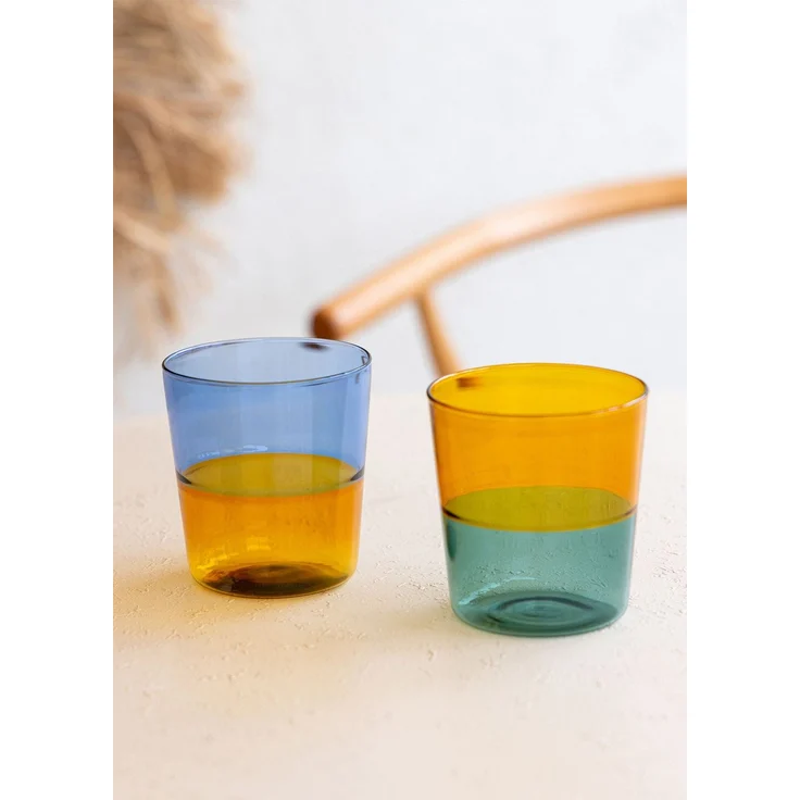 Hermia Concept 'BRD0086' Glas, Bernstein, 8 x 8 x 9 cm, 320 ml – Bild 1