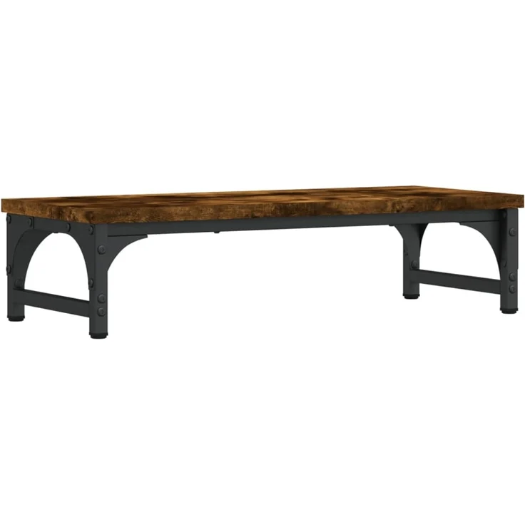 vidaXL Monitorständer Räuchereiche 55x23x14 cm Holzwerkstoff 834002 – Bild 2