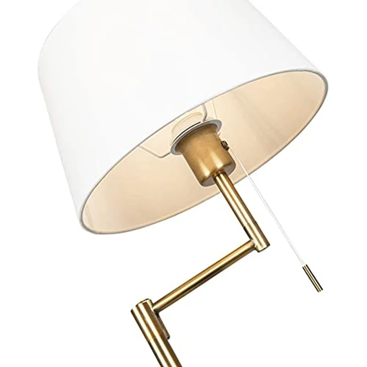 Qazqa Stehlampe Ladas, ohne Leuchtmittel, E27, Bronze, Landhaus, Stahl, 1-flammig – Bild 6