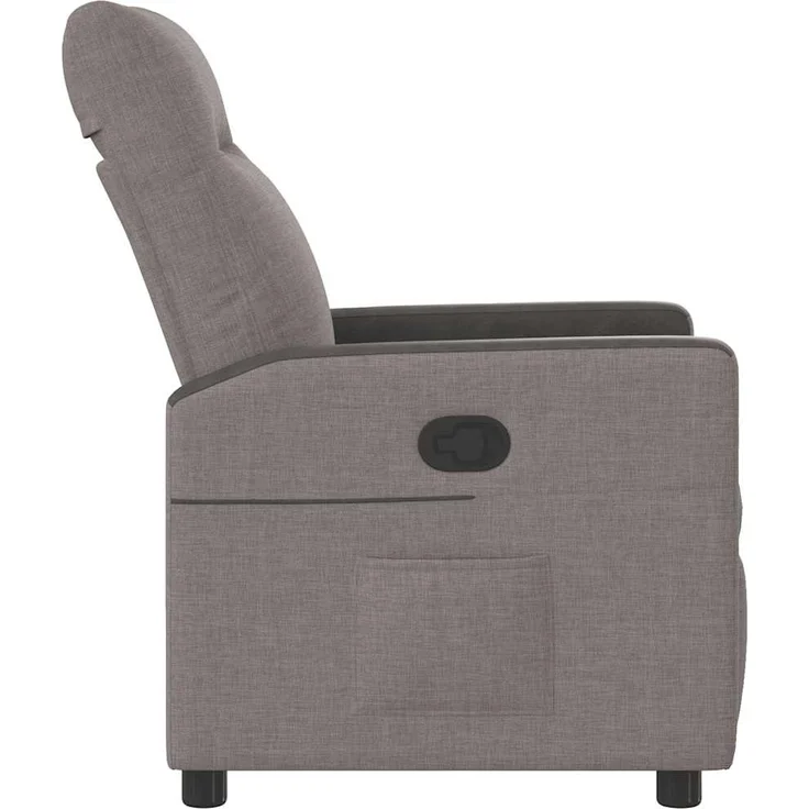 vidaXL Relaxsessel Taupe Stoff 4104830 – Bild 3