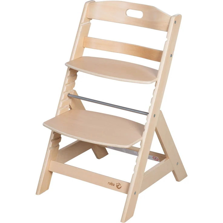 roba Babyhochstuhl Liv Up inkl. Hochstuhl Organizer - Kinderhochstuhl aus FSC zertifizierte, Holz - ab 6 Monaten - bis 70 kg belastbar - Natur – Bild 10