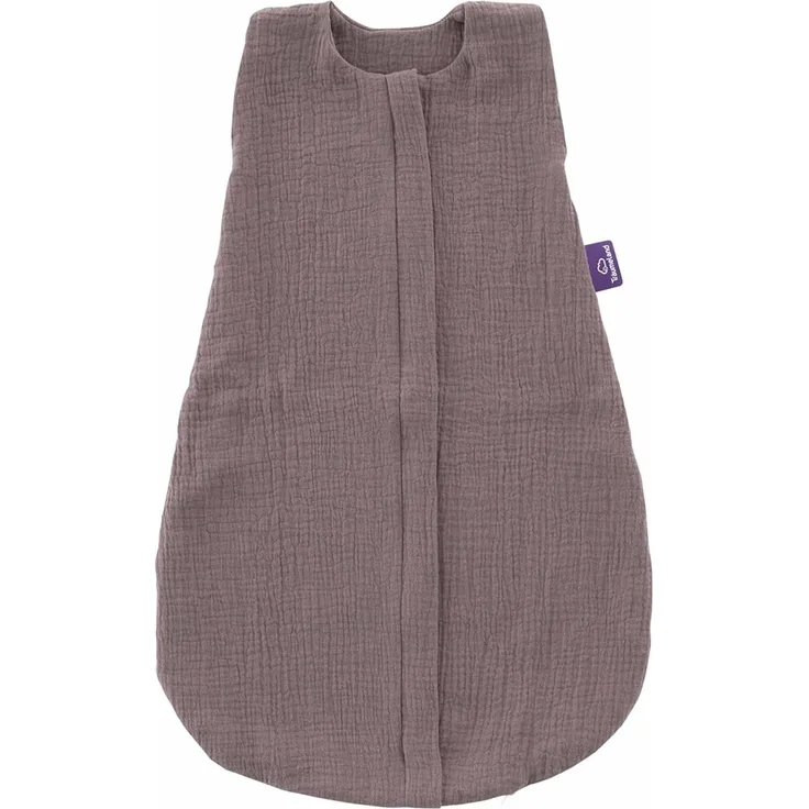 Sommerschlafsack LIEBMICH Baumwollmusselin schokopflaume, Größe 70
