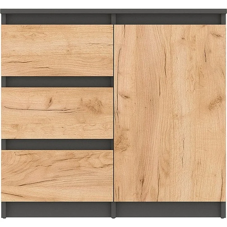 KOMTO Kommode Kommode mit 2/3 Schubladen und Türen – Sideboard PIKO – Bild 4