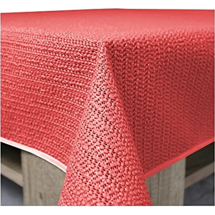 Haus und Deko Tischdecke Garten Tischdecke Outdoor PVC rechteckig Terrasse Balkon rutschfest (1-tlg) – Bild 3