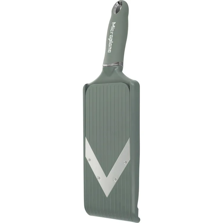 Microplane Verstellbarer V-Hobel PureCut Eucalyptus Grün 48746