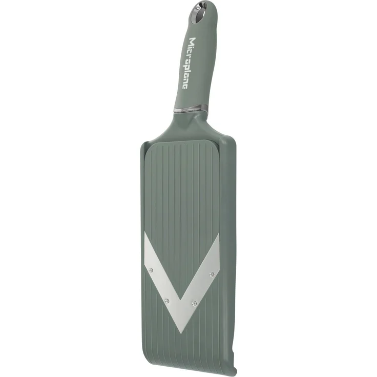 Microplane Verstellbarer V-Hobel PureCut Eucalyptus Grün 48746 – Bild 1