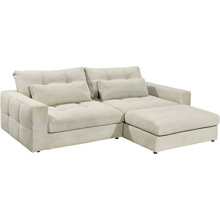Big Sofa Jasper Breitcord – ED Exciting Design | optional mit Hocker – Bild 2