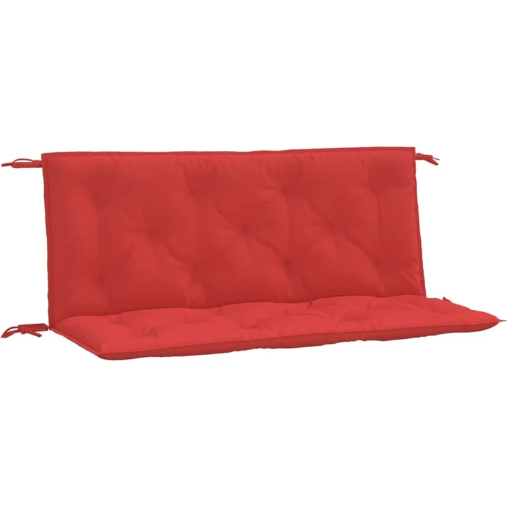 vidaXL Gartenbank-Auflagen 2 Stk. Rot 120x50x7 cm Oxford-Gewebe 361684 – Bild 1
