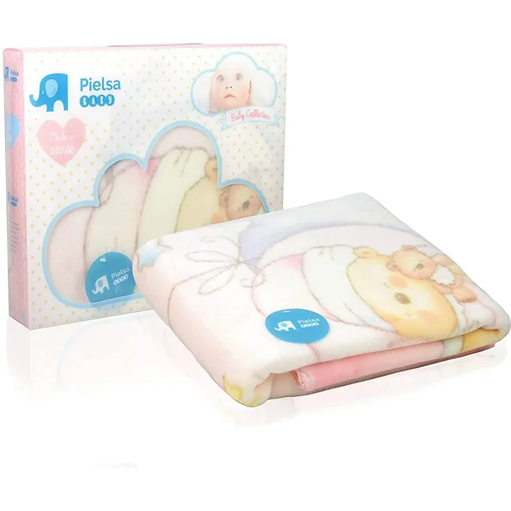 Piel,S. A. 6376 Babydecke, Unisex, Rosa