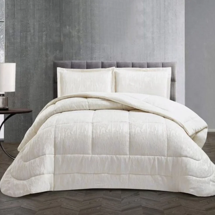 alesvelt Tagesdecke Set Olcay Überwurf Decke 3-Teilig 260 x 240 cm, 2-Personen – Bild 1