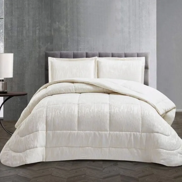 alesvelt Tagesdecke Set Olcay Überwurf Decke 3-Teilig 260 x 240 cm, 2-Personen