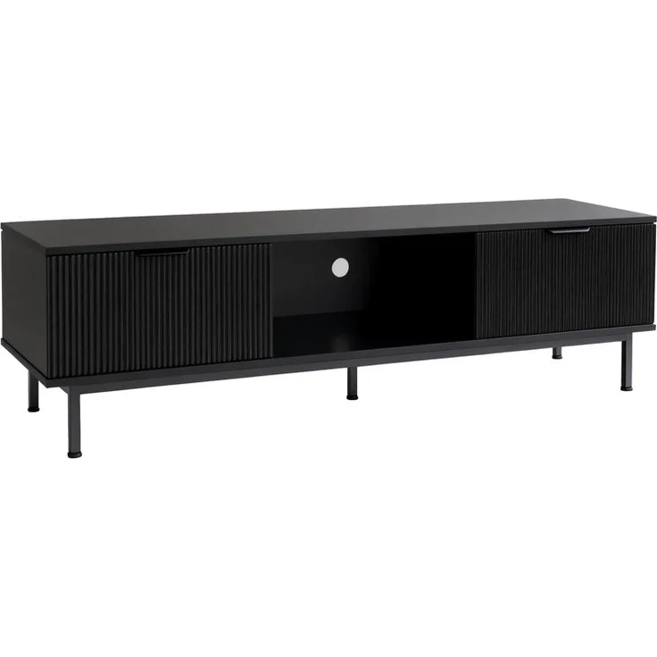 HOME DELUXE TV-Schrank NYLA Schwarz - 160 x 43 cm – Bild 4