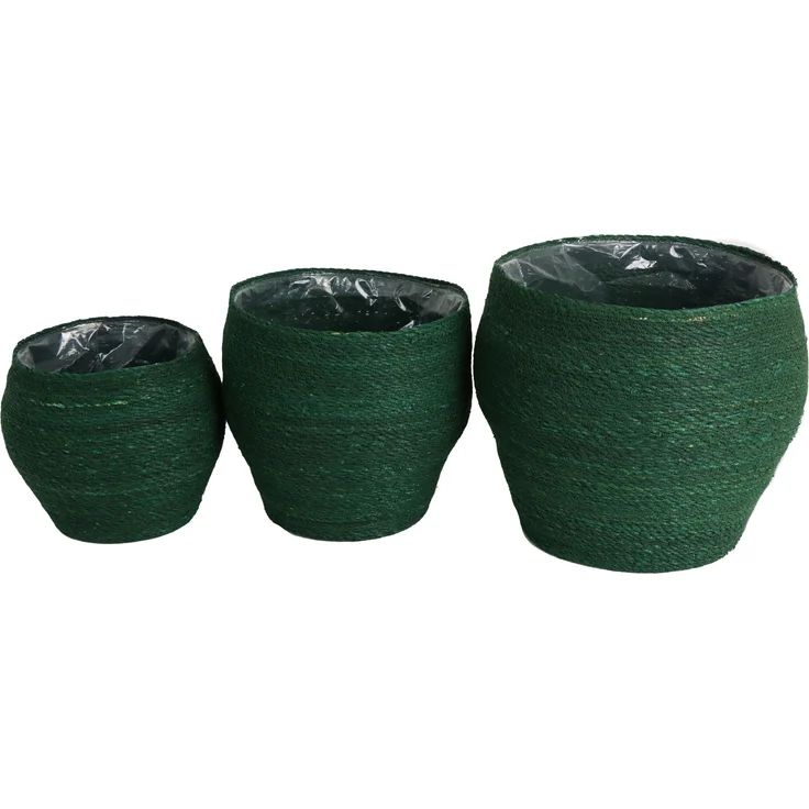 Pflanzgefäß COUNTRY BHT 34x36x34 cm grün – Bild 2