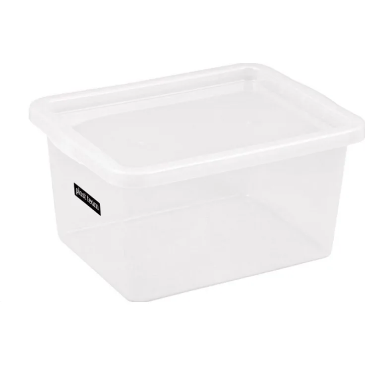 Aufbewahrungsbox Basic 52 L transparent mit Vakuum
