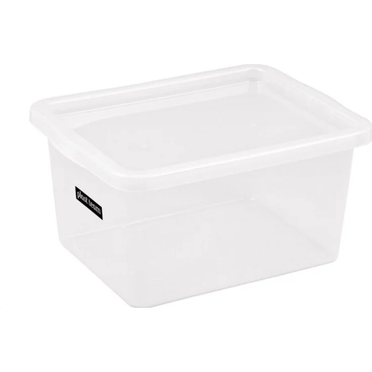 Aufbewahrungsbox Basic 52 L transparent mit Vakuum
