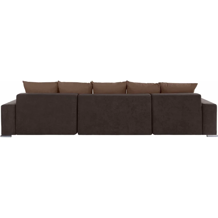COLLECTION AB Wohnlandschaft XXL-Josy U-Form, Breite 333 cm, mit 2 Recamieren 77 & 79 cm, inkl. Bettfunktion, Bettkasten, mit 5 gleich großen Rückenkissen – Bild 3