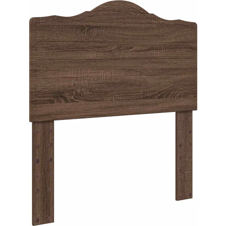 vidaXL Bettrahmen Braun Eichen-Optik 90 x 200 cm Massives Kiefernholz 3413359 – Bild 5
