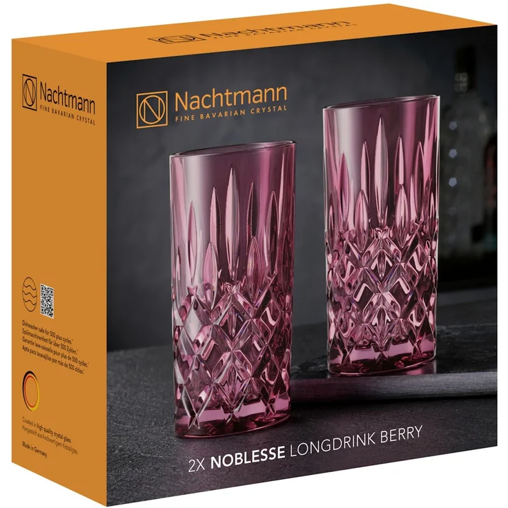NACHTMANN 105442 NOBLESSE Longdrinkglas BERRY 2er Set – Bild 4