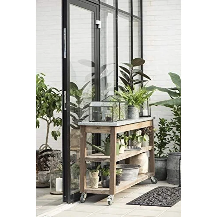 Fußmatte Türmatte Fußabtreter Gummi Filigran Schwarz 45x120cm Ib Laursen 2825-00 – Bild 5