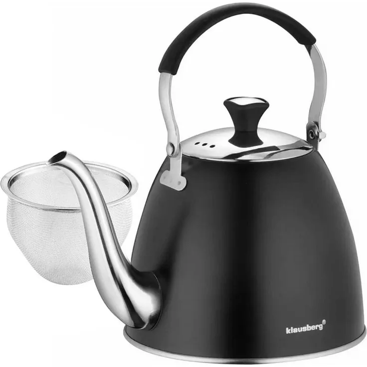 Klausberg Klausberg Teekanne mit Teesieb 1,1l für Kräutertee KB7570