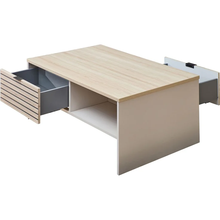 Couchtisch Inka / Ina, Holzfarben, 110 x 44 x 65 cm – Bild 2