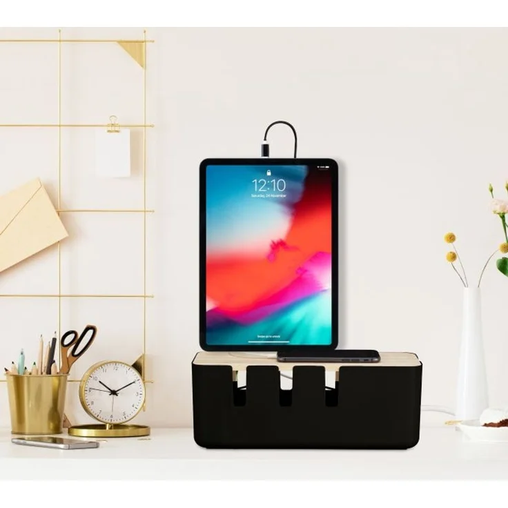 Kabelbox mit Holzdeckel 10041602_46 – Bild 2