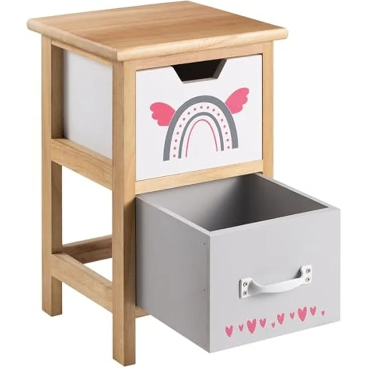 CARO-Möbel Kommode ESTA, Kommode ESTA, Kinderzimmer Möbel, Deko, Holz Natur – Bild 4